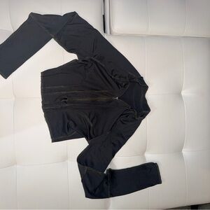 SHEIN Black Long Sleeve Top